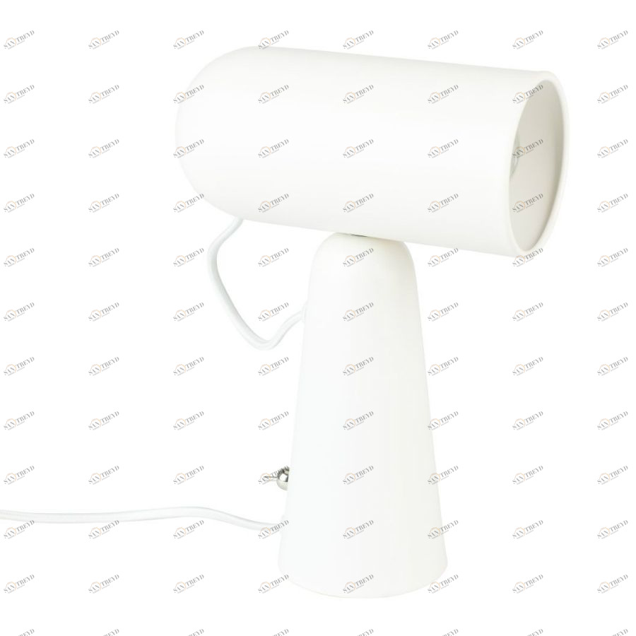 Лампа настольная Vesper, белая White Label Living 5200081