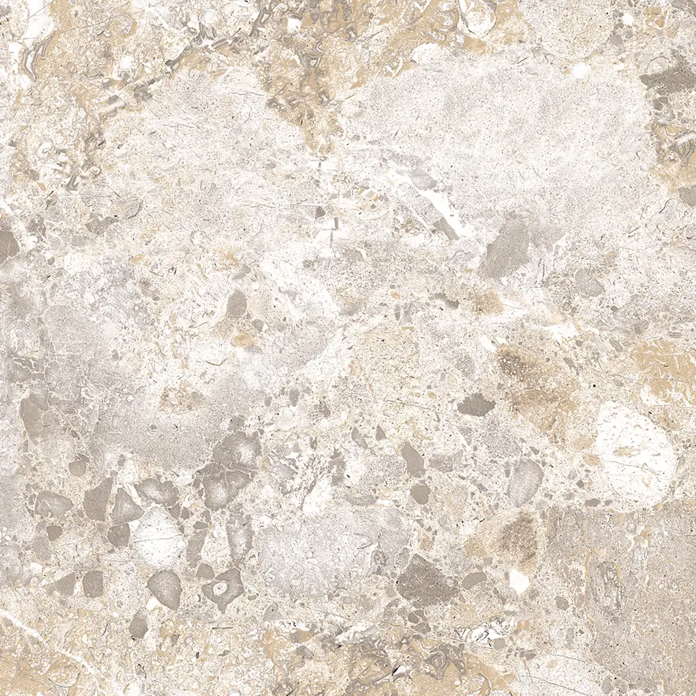 Глазурованный керамогранит Abgres Terrazzo 60x60 см 1.44 м² матовый цвет бежевый Santreyd STLM-2135798 - Вид №1