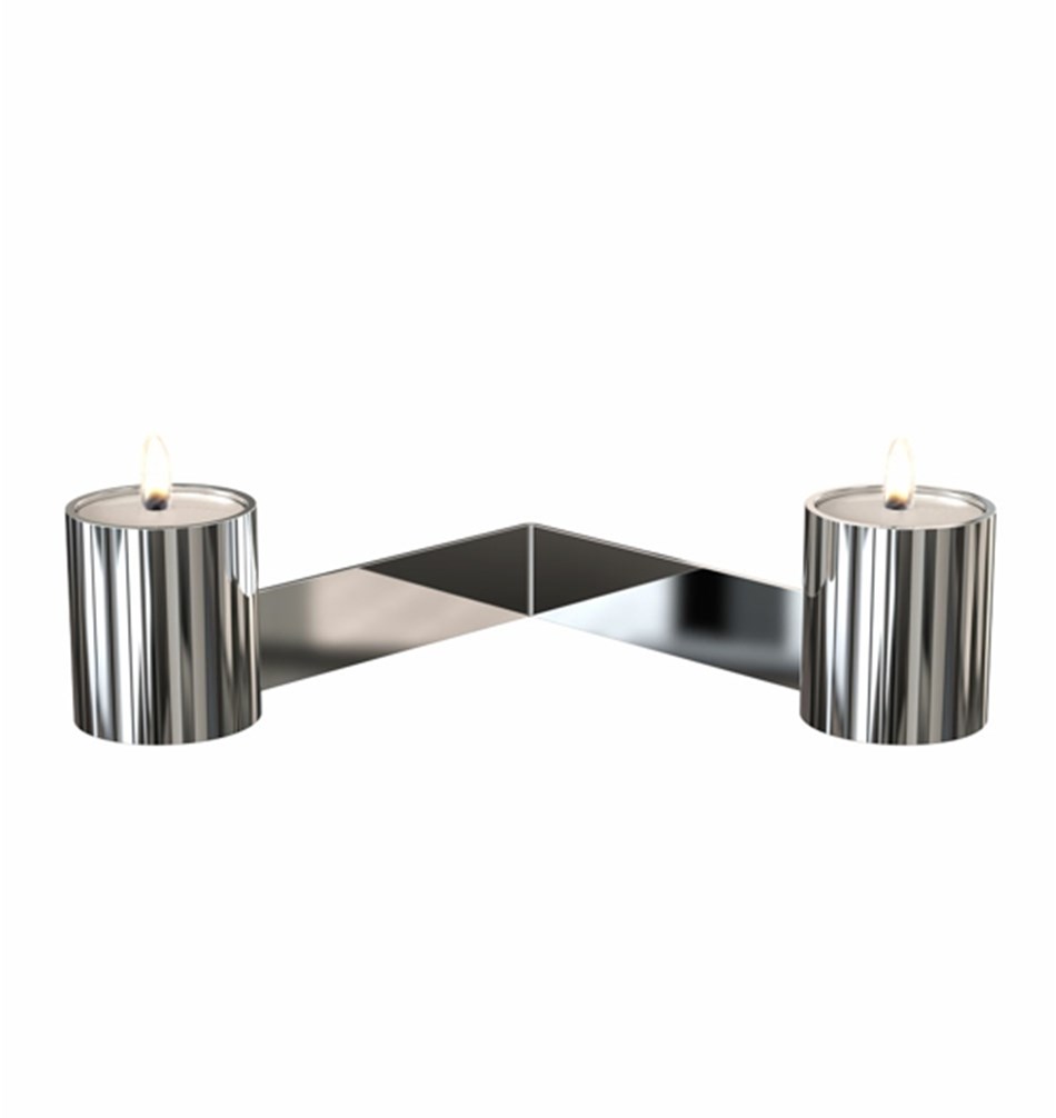 FROST Подсвечник 2004 » полированный Нержавеющая сталь Полированный O2004 