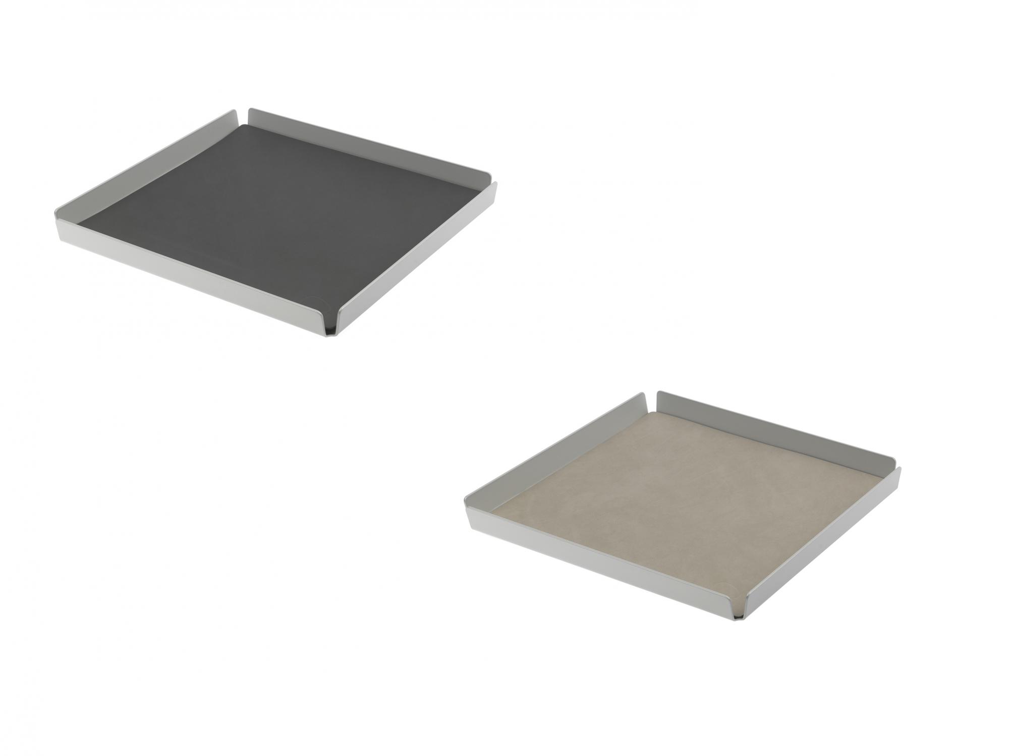 982874 NUPO anthracite/light grey поднос 29х29х2,8см;LIND DNA 