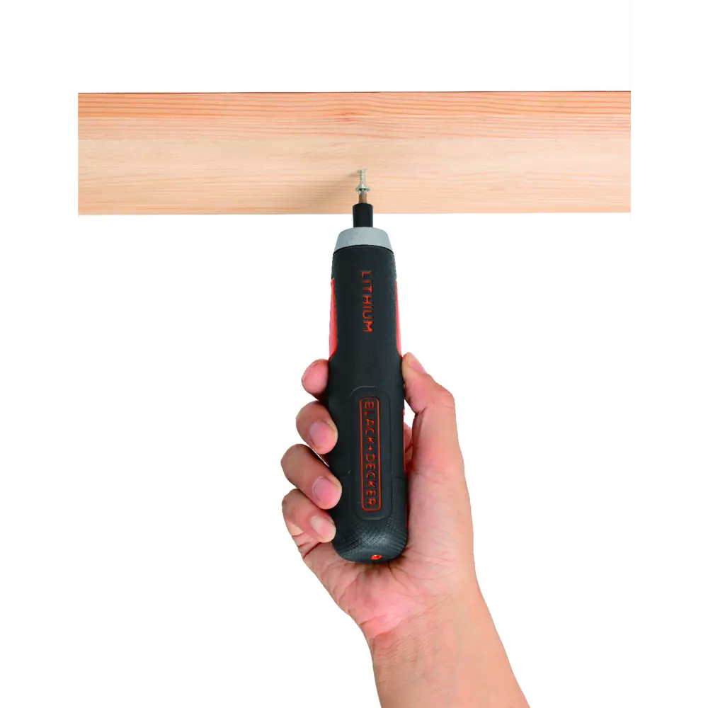 Отвертка аккумуляторная Black&Decker BD40K27-RU, 3.6 В Li-ion 1.5 Ач BLACK + DECKER STLM-2186154 - Вид №7