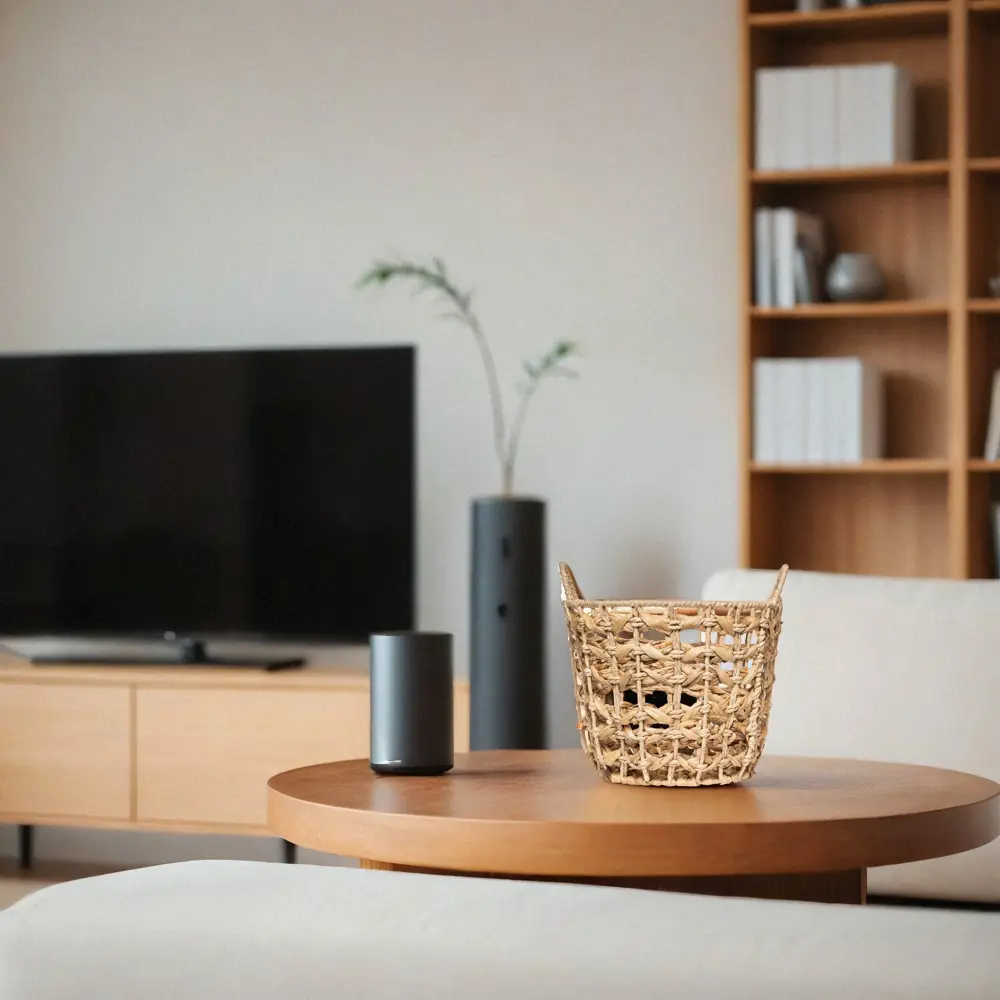 Корзина для хранения 20x23x20 см водяной гиацинт коричневый Santreyd нет STLM-2140480 - Вид №4