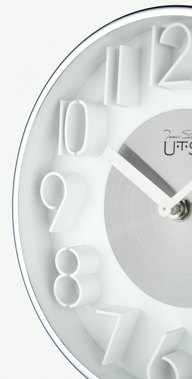 Часы настенные серебристые Tomas Stern 4016S TOMAS STERN  00-3872687 Серебро  - Вид №1