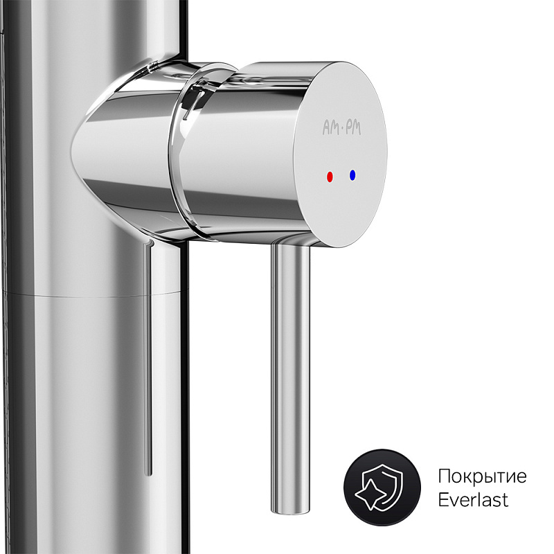 F7514100 смеситель д/ванны/душа отдельностоящий хром шт. AM.PM Sense - Вид №2