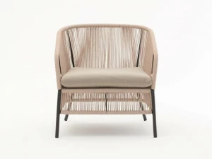Varaschin Веревочное садовое кресло с подлокотниками Cricket 2995