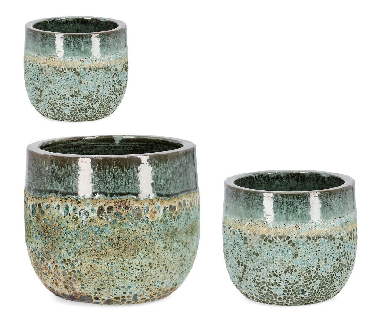 Набор из трех терракотовых Горшков ручной работы BIZZOTTO Duyen ARCH-00111768 - Вид №11