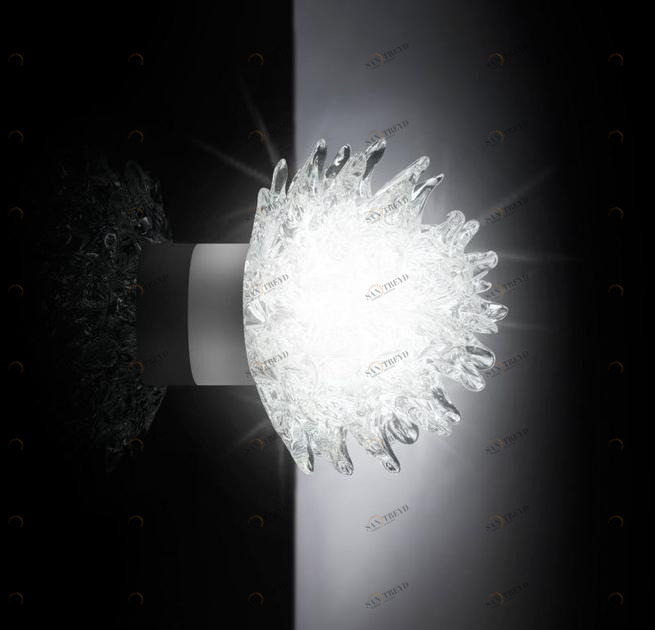 VGnewtrend Настенный светильник из муранского стекла Rostro 7511879.00 