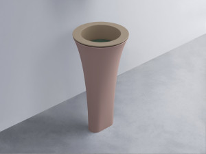 AMLA45-AN+AMPILT-MU+AMCOLT-CP Раковина Amedeo Tondo отдельностоящая cielo Enjoy + Amedeo