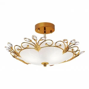 Потолочный светильник Silver Light Lotos 838.58.3 SILVER LIGHT LOTOS GOLD 202045 Белый;золото