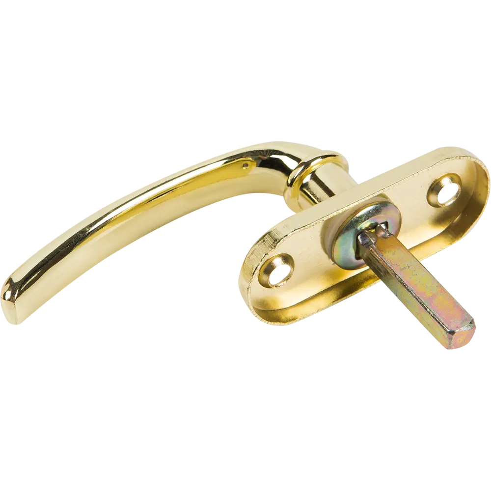 Завертка оконная Palladium Natali PB, 60х90 мм, ЦАМ, цвет латунь STLM-2007504 - Вид №3