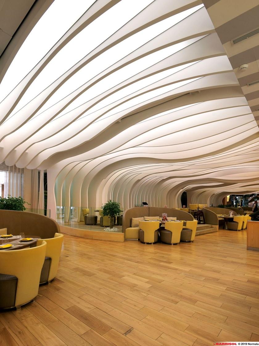 BARRISOL Натяжной потолок из ПВХ с подсветкой для интерьеров sun-id-1389943 - Вид №3