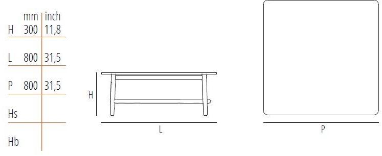 Wiener GTV Design Квадратный мраморный журнальный столик Single curve sun-id-1406311 - Вид №8
