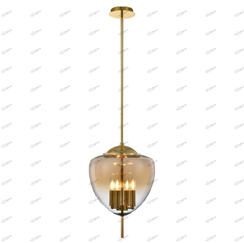 Подвесная люстра Crystal Lux Milagro SP4 A Gold золото CRYSTAL LUX ДИЗАЙНЕРСКИЕ, MILAGRO GOLD 056929 Золотой 