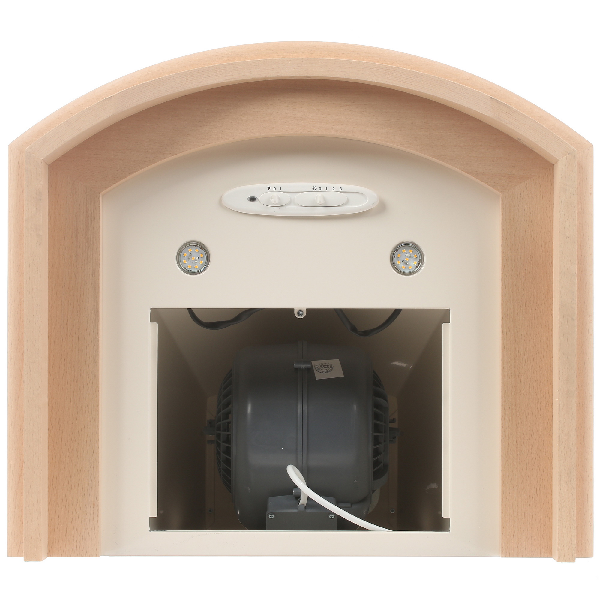 1147102 Вытяжка каминная Akpo WK-4 Rustica Nova бежевый/коричневый STDN-0123410 - Вид №6