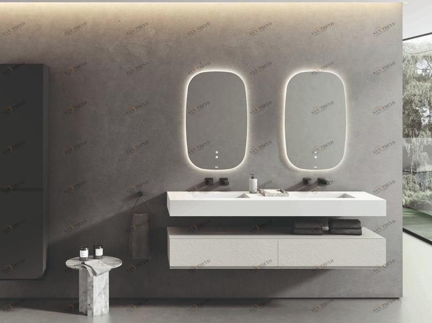 Подвесная раковина настенная овальная Fiora Shiro белая sun-id-1485606