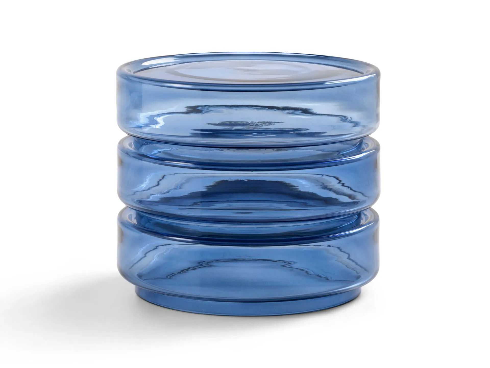 Низкий круглый журнальный столик из дутого стекла Billiani STACK 880 ARCH-00036354 - Вид №7