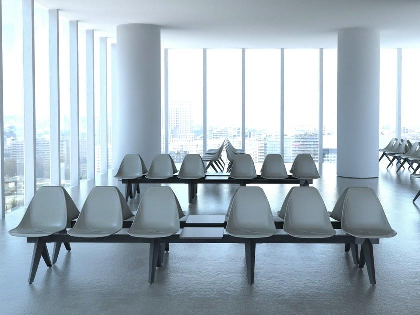 ALMA DESIGN Сиденье на балке перекрытия из полипропилена X chair sun-id-1471644 - Вид №9