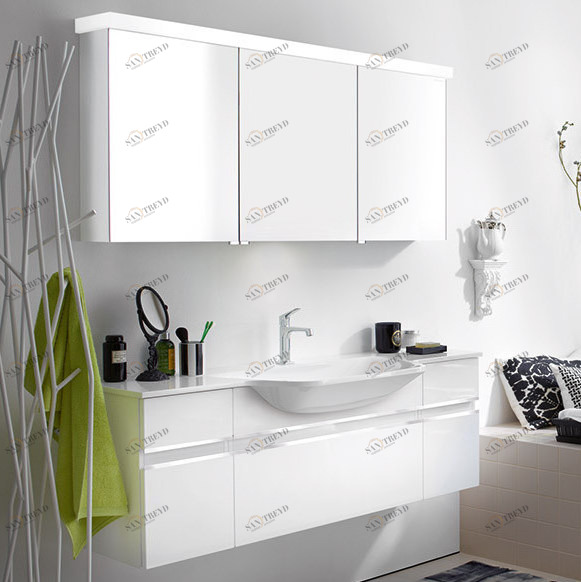 Композиция № 1 Lina Collection комплект мебели для ванной комнаты Burgbad 42419