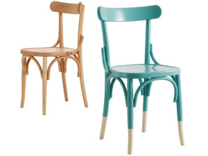 Стул из бука с открытой спинкой