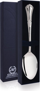 102519 Аргента (Россия) Ложка десертная "Фаворит" Серебро 925