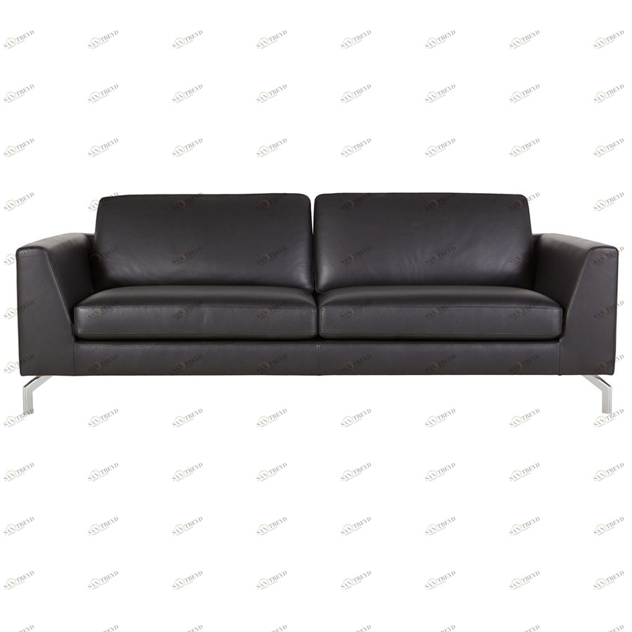 Диван Ohio, трехместный, черный Sits S1485