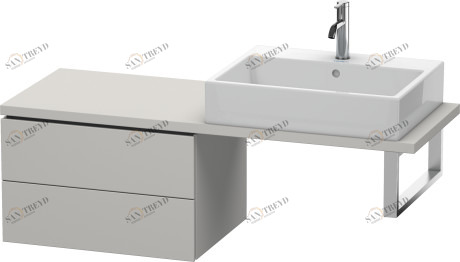 Шкафчик для компактной консоли L-Cube #LC5828 620 x 477 мм Duravit LC582800707