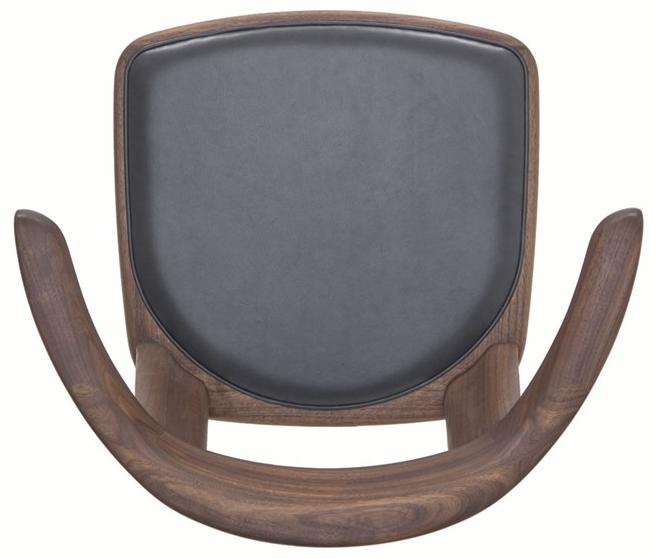 BassamFellows Стул из массива дерева с подлокотниками Brutus Cb-471 - Вид №5