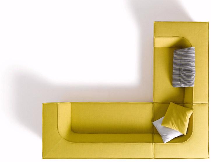 COR Модульный угловой диван из ткани Trio sun-id-1445732 - Вид №3