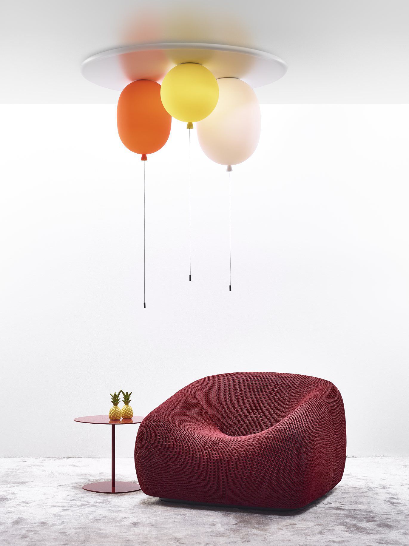 Потолочный светильник из опалового стекла BROKIS ARCH-00083623 - Вид №4