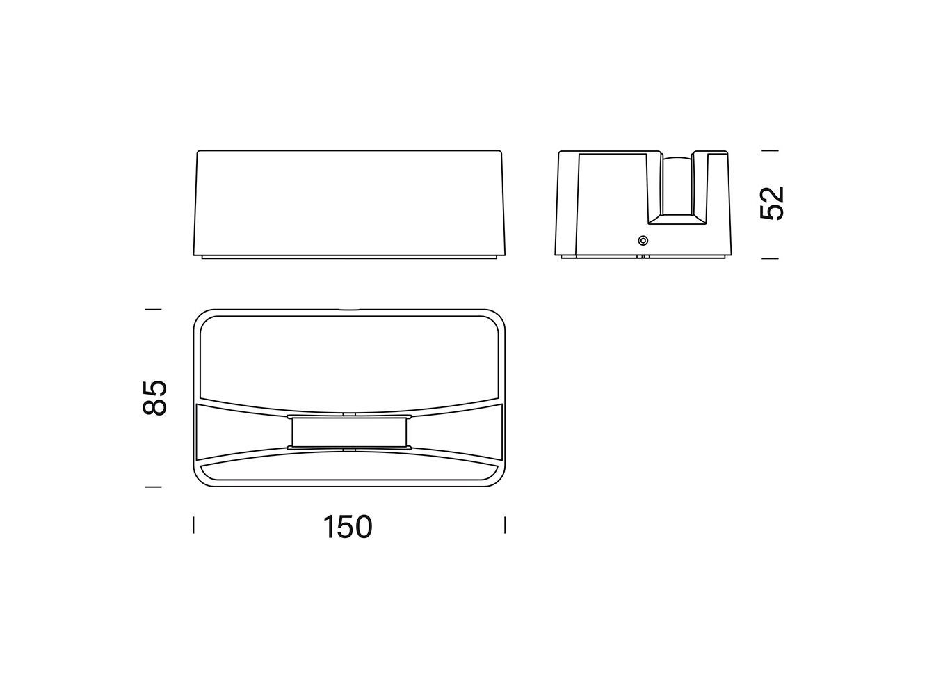 Wall washer a pavimento a LED in alluminio Platek SILLABARY ARCH-00079301 - Вид №3