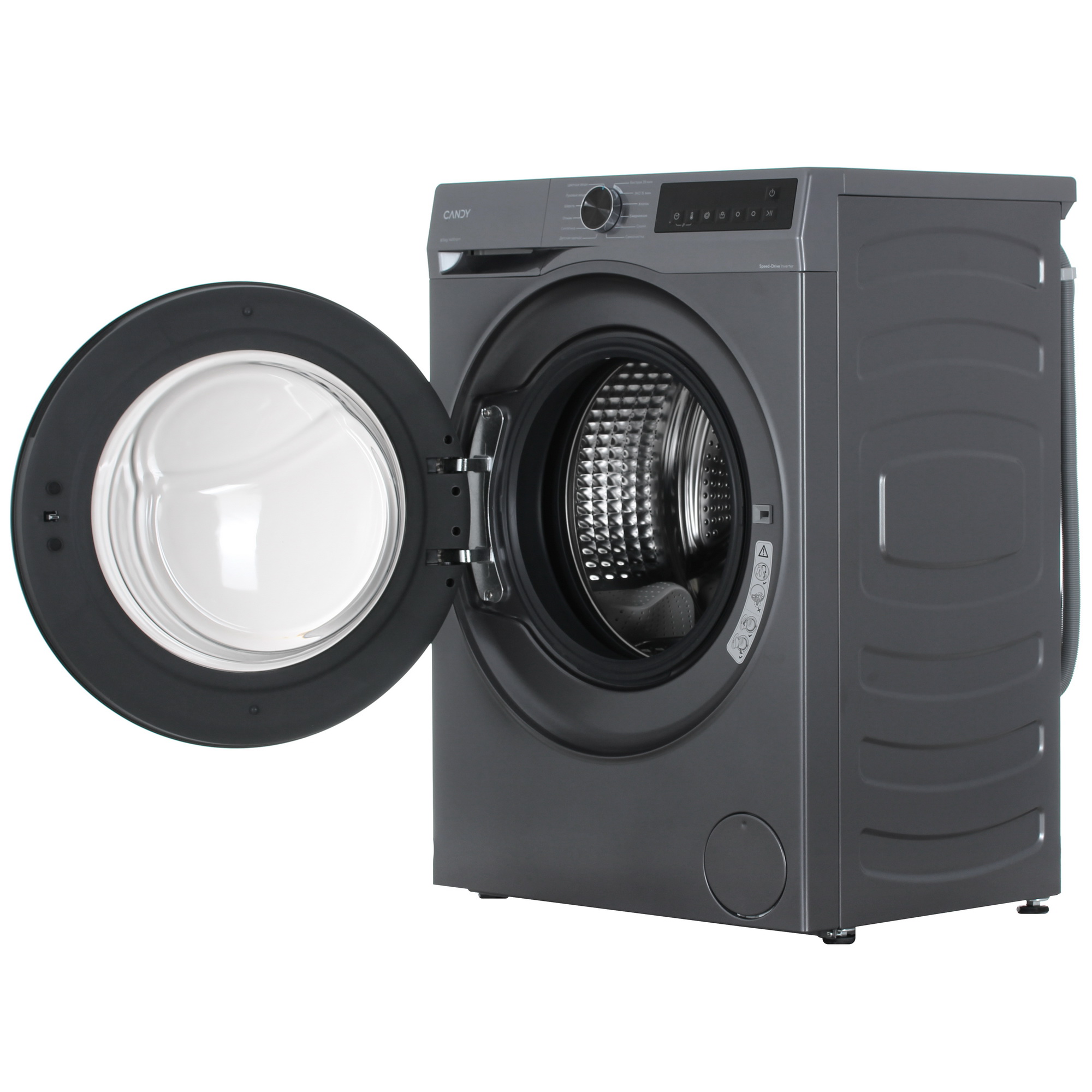 9278772 Стирально-сушильная машина Candy C43D 485MBBR-07 серый STDN-0106330 - Вид №5