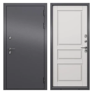 Дверь входная металлическая Termo Standart 89x205 см правая эмаль молоко 88967074 STLM-2129187