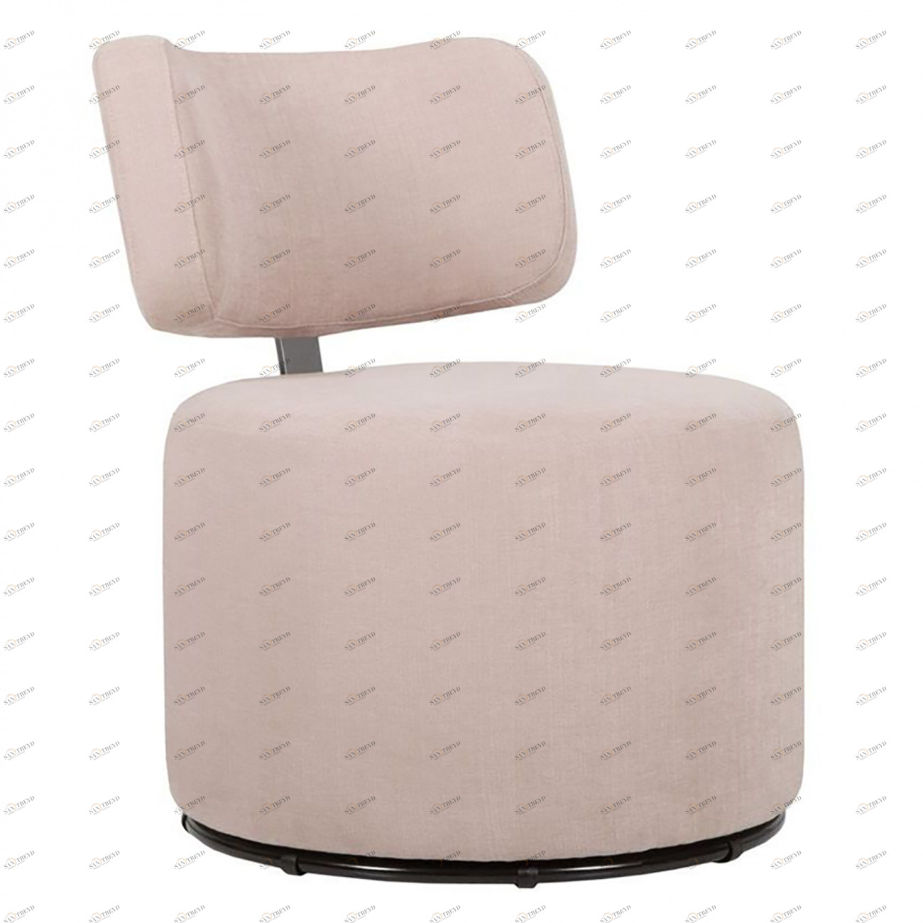 Кресло MOKKA пудрово-розовое SITS MOKKA 192189 Розовый 