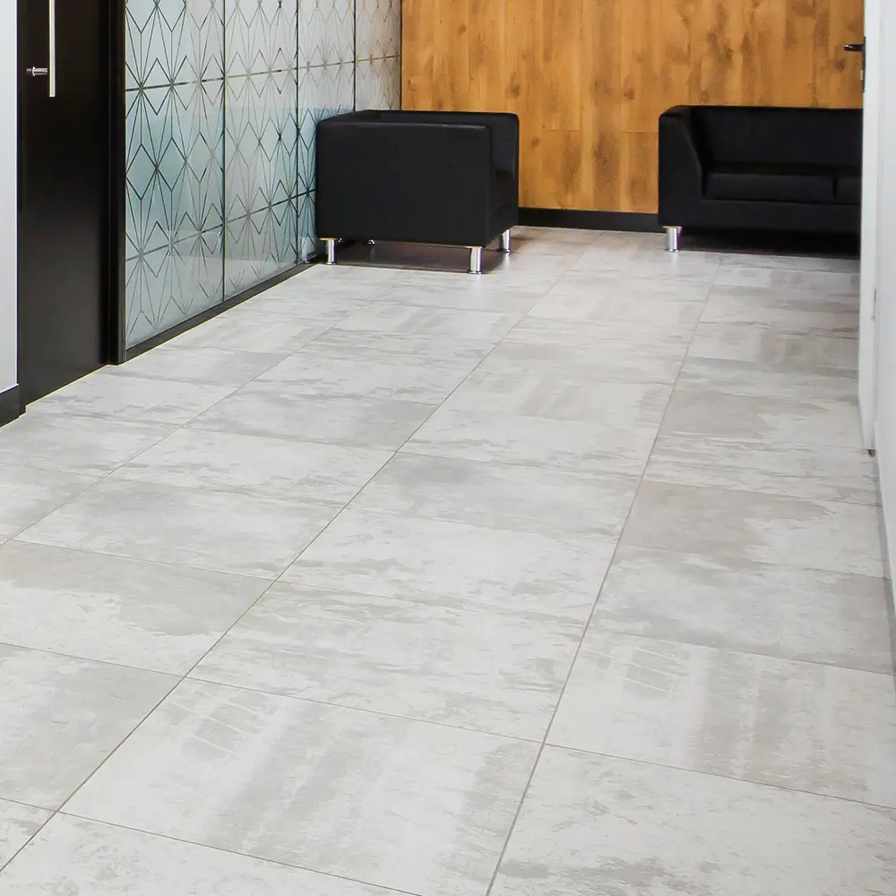 Керамогранит Estima Solo SO01 40.5×40.5 см - серый под штукатурку 83733056 SО01 STLM-0043886