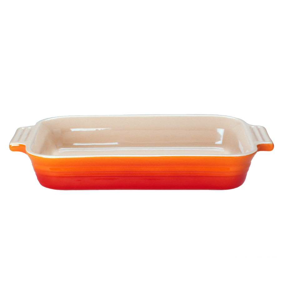 Блюдо для запекания Le Creuset, 26 см, оранжевое 91004726090000 - Вид №2