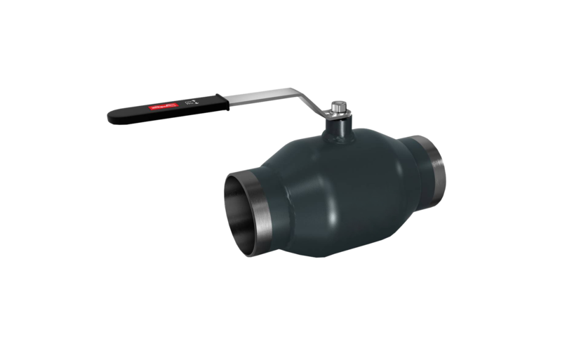 Danfoss JiP Standard цельносварные из углеродистой стали со стандартным проходом (PN 16) JIP Standard WW Кран шар Ду32 Ру16 ручка 065N9603 