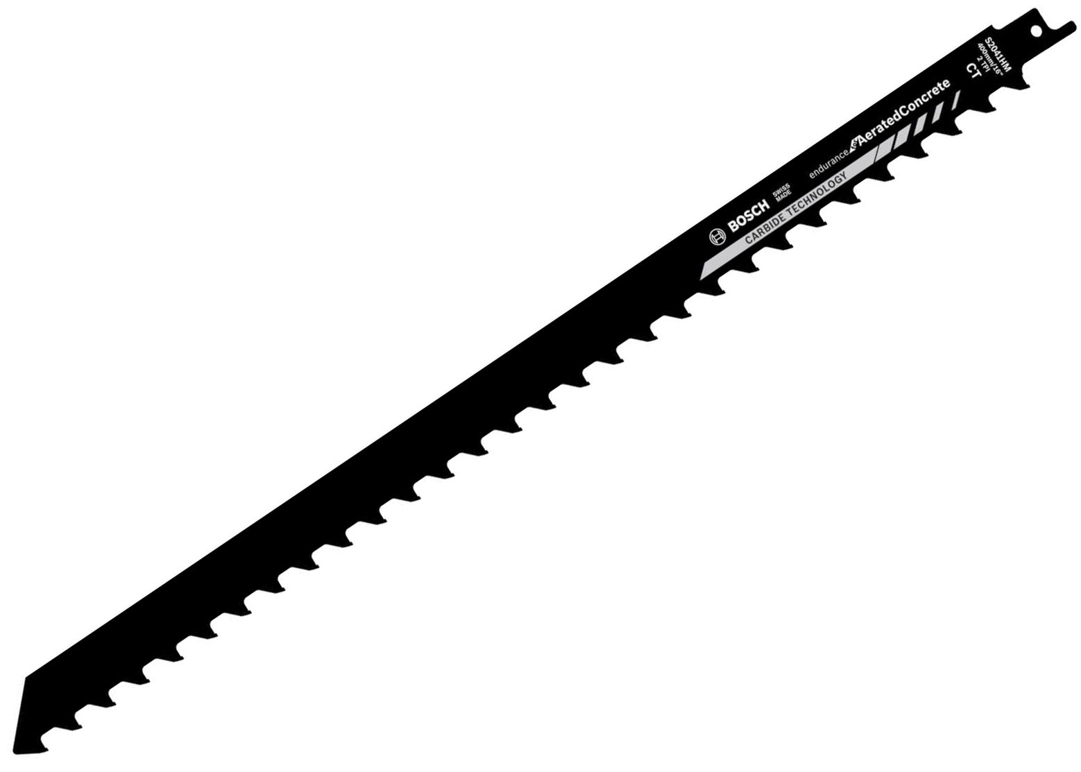 82136747 Полотно для сабельной пилы по пенобетону Bosch S2041HM 400 мм, 2 шт. STLM-0020092 BOSCH PROFESSIONAL