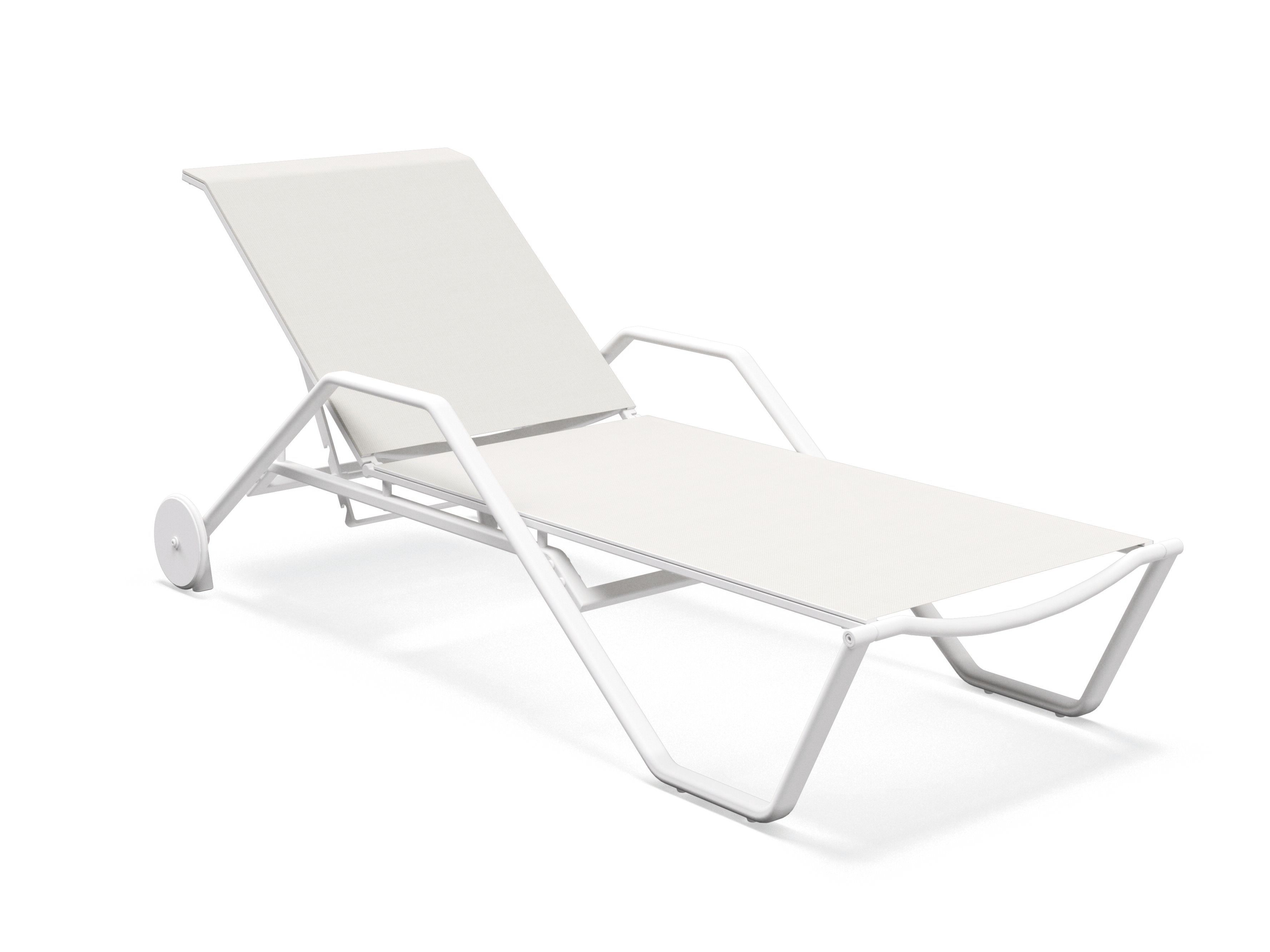 Ткань штабелируемый лежак Садовая кровать с колесами Gloster 180 ARCH-00089287 - Вид №1