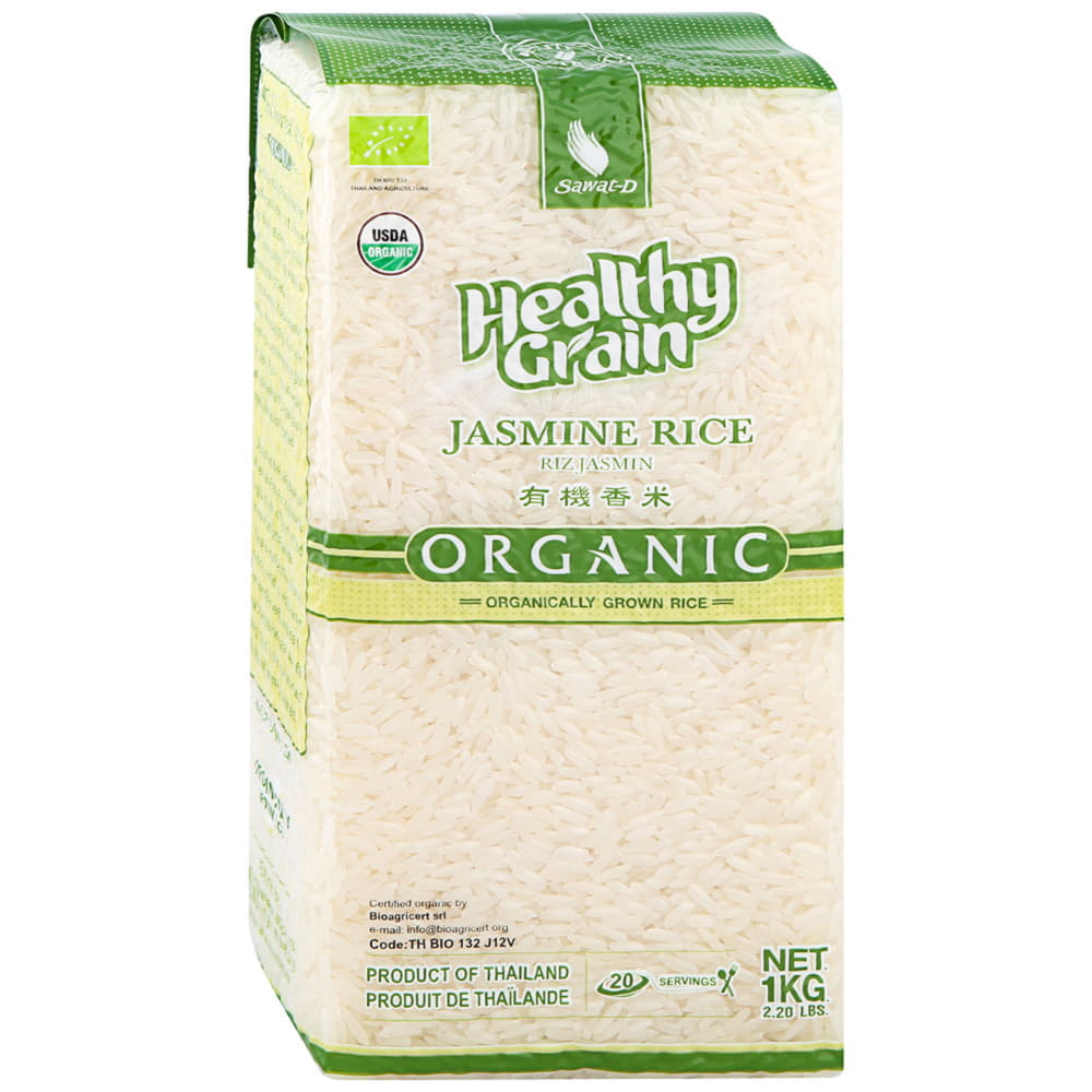 Органический тайский рис жасмин белый SAWAT-D 1кг Santreyd 11076