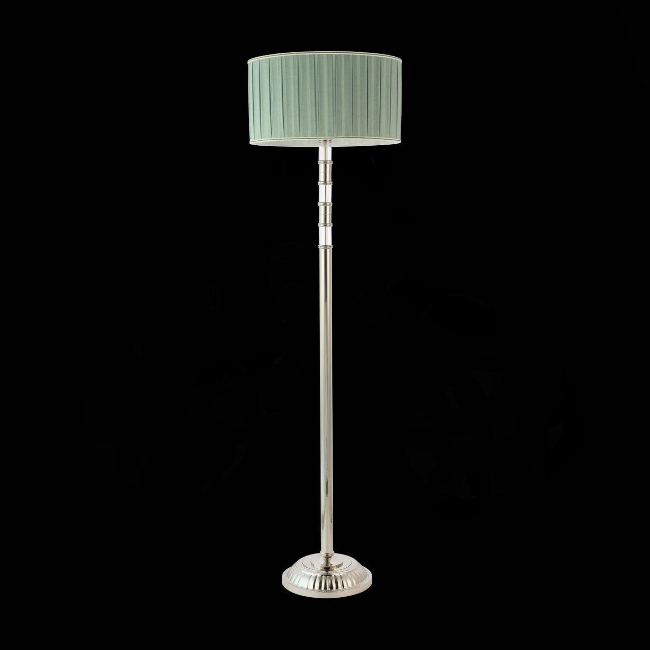 Торшер с абажуром 157,5х45 см зеленый Oleo SL1121.105.01 ST LUCE OLEO 00-3889551 Зеленый;серебро  - Вид №2