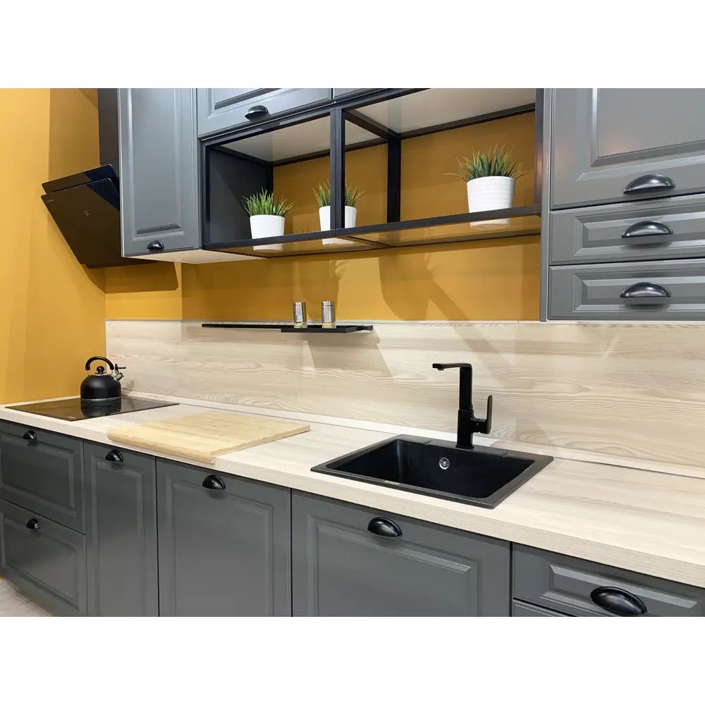 Столешница Браш 240x3.8x60 см ЛДСП цвет бежевый DELINIA STLM-2113126 - Вид №3