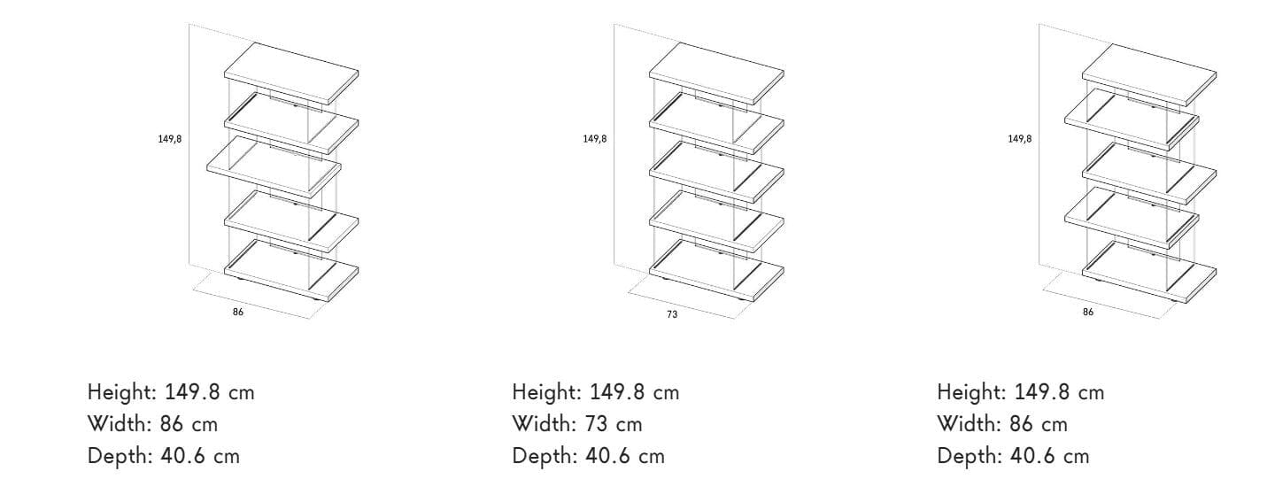 Самонесущая Книжная полка в день In Stock озеро ARCH-00134431 - Вид №4