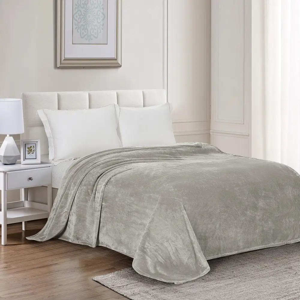 Плед First 140x200 см микрофибра цвет капучино СТОЛИЦА ТЕКСТИЛЯ STLM-2197831 - Вид №4