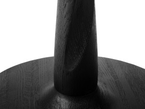 Круглый дубовый обеденный стол