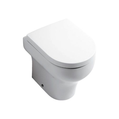 CLE1103R23 Приставной унитаз напольный Черный Olympia Ceramica CLEAR Италия