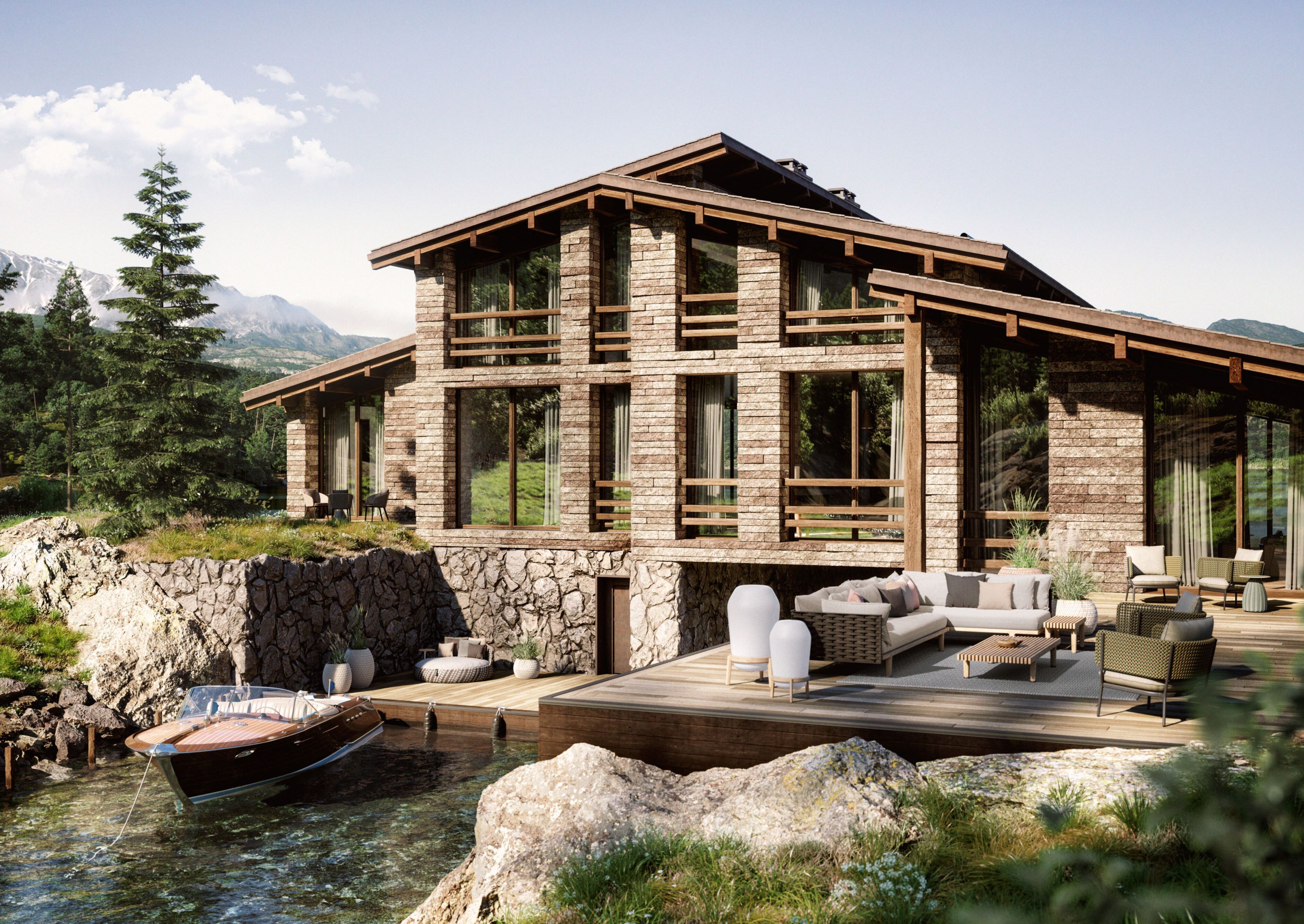 4-местный тканевый садовый диван DEDON SEALINE ARCH-00102421 - Вид №4