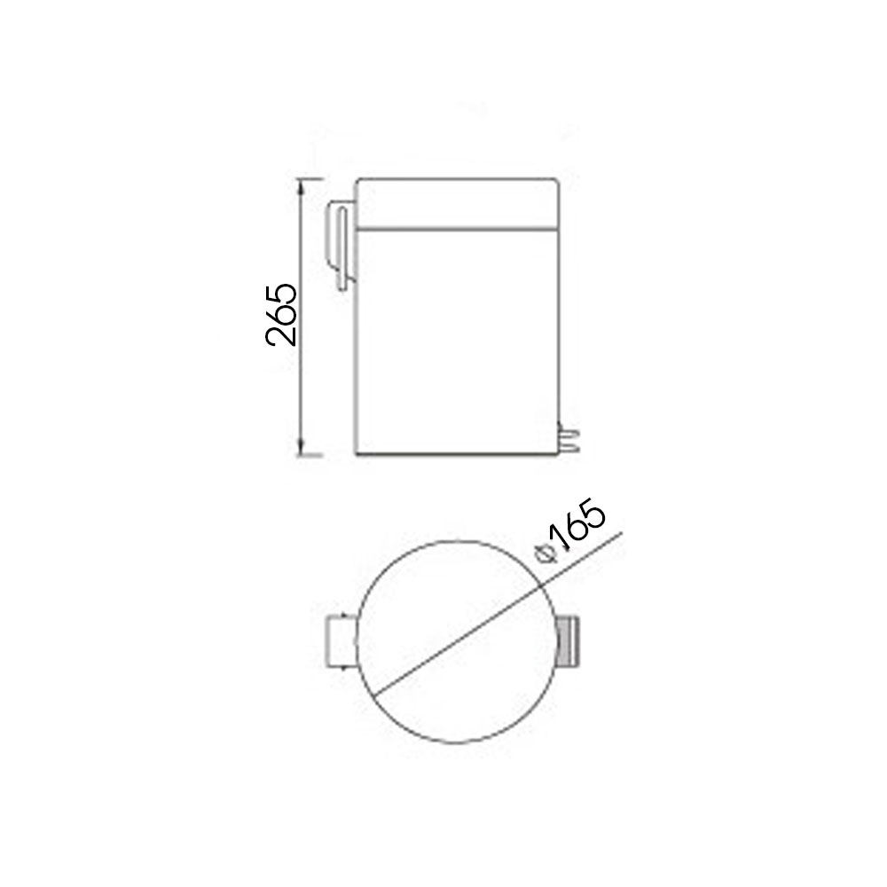 Контейнер для мусора Raiber RP100, 3л RP100 Santreyd  - Вид №3