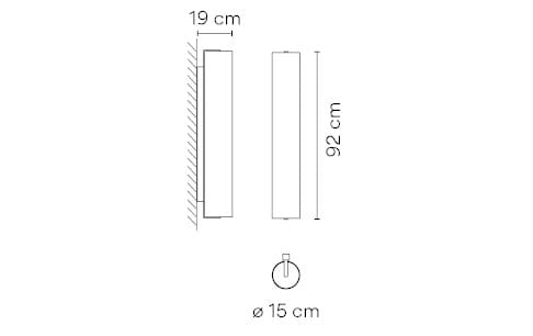 Светодиодный настенный светильник Vibia Kontorno ARCH-00064049 - Вид №2