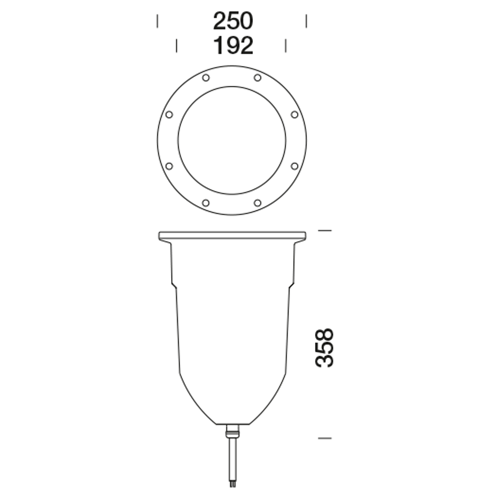 8408568 Встраиваемый в пешеходный пол Platek GRANDE  GRANDE - LED 4000K 45° - Вид №4