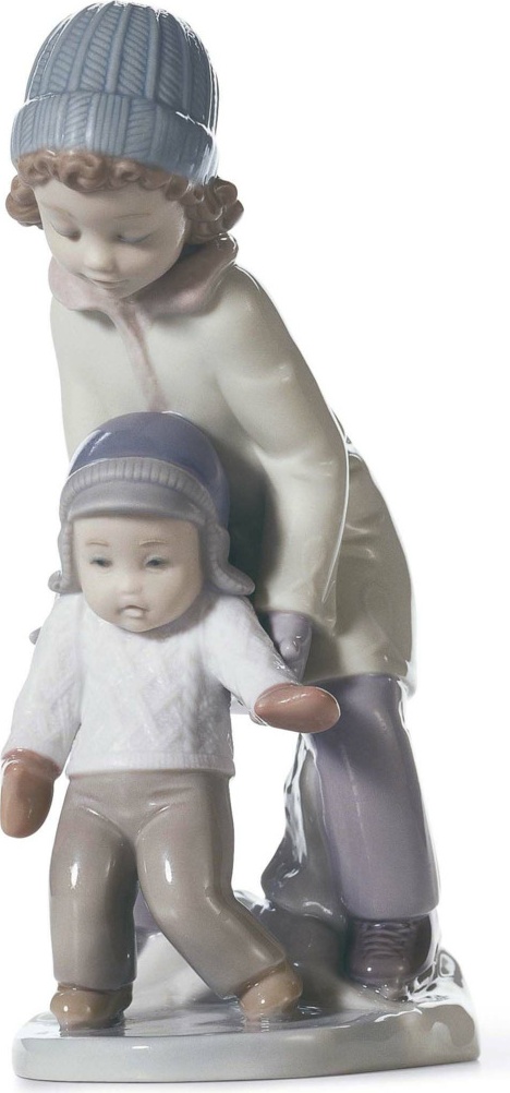 10669162 LLADRO Фигурка Lladro "Тысможешь!" 17х8см Фарфор Lladró 